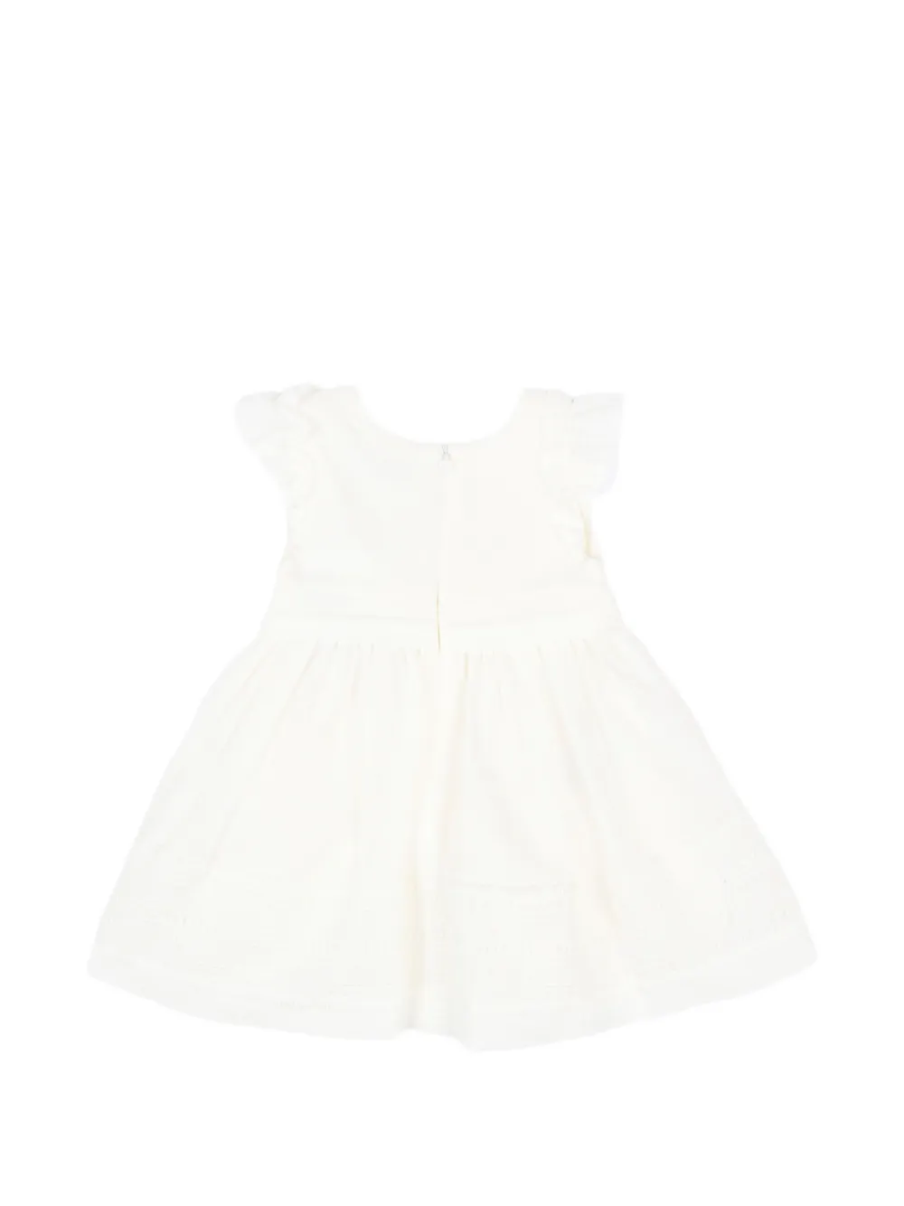  Mayoral Ruffled Floral Dress - Neutrals 