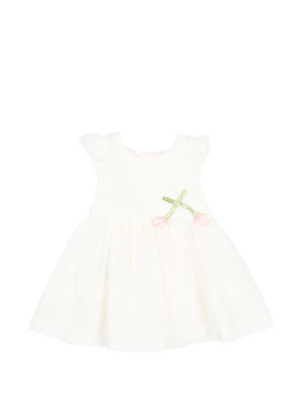 Mayoral ruffled floral dress - Toni neutri