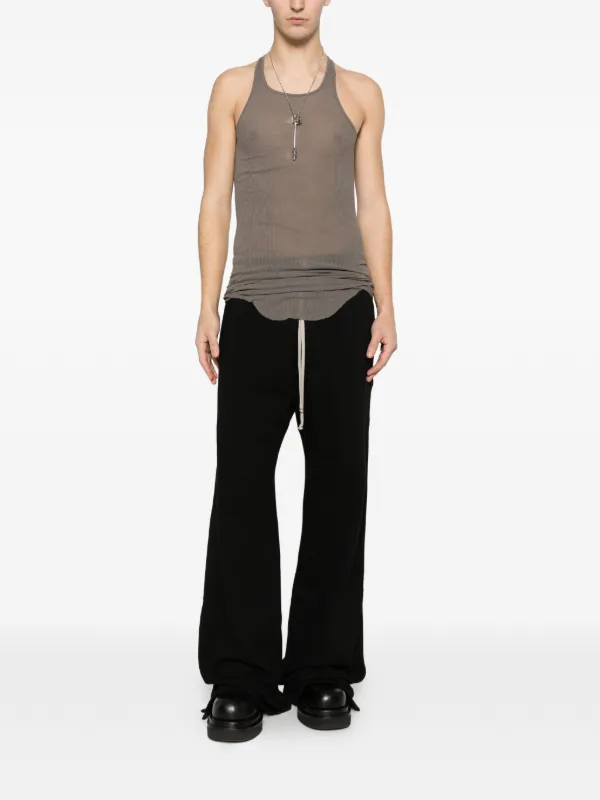 Rick Owens リブ タンクトップ | グレー | FARFETCH JP