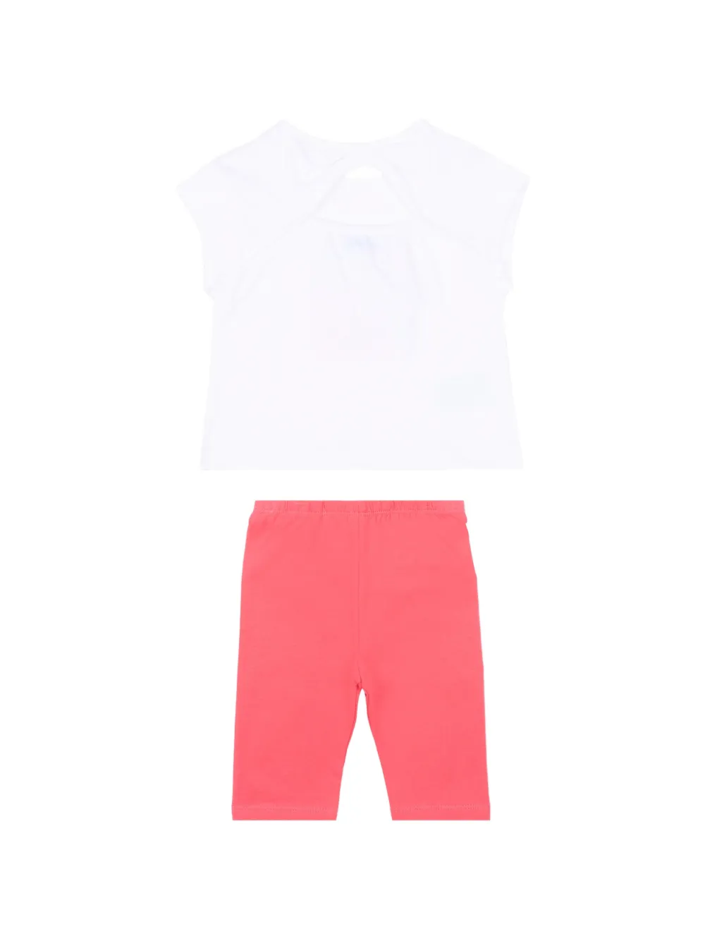 Mayoral T-shirt en legging met applicatie Roze