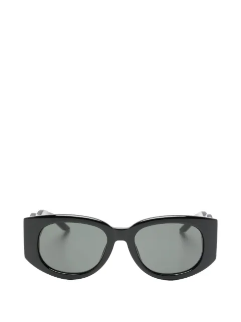 Casablanca wavy-design sunglasses