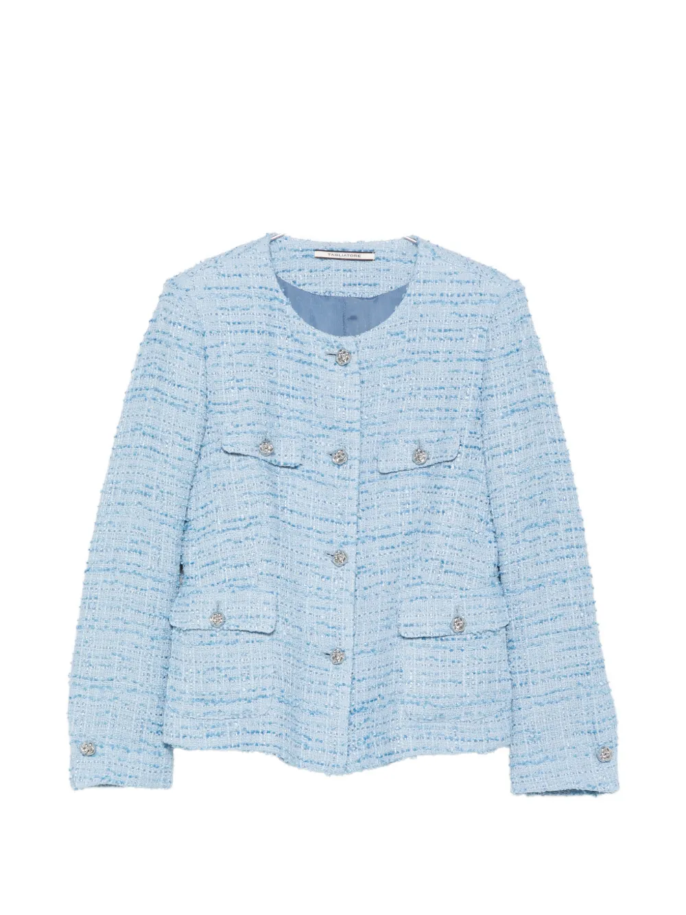 Tagliatore Jodie buttoned flap-pocket jacket - Blu