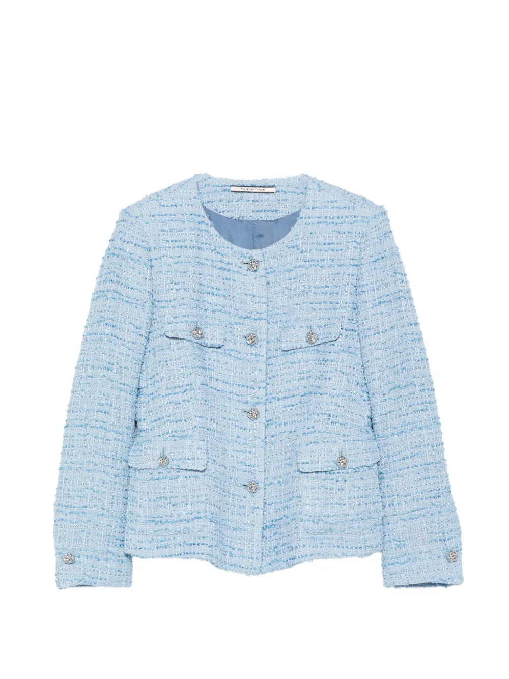 Tagliatore Jodie buttoned flap-pocket jacket - Blu