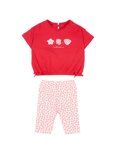 Mayoral set de pantalones con estampado de estrellas