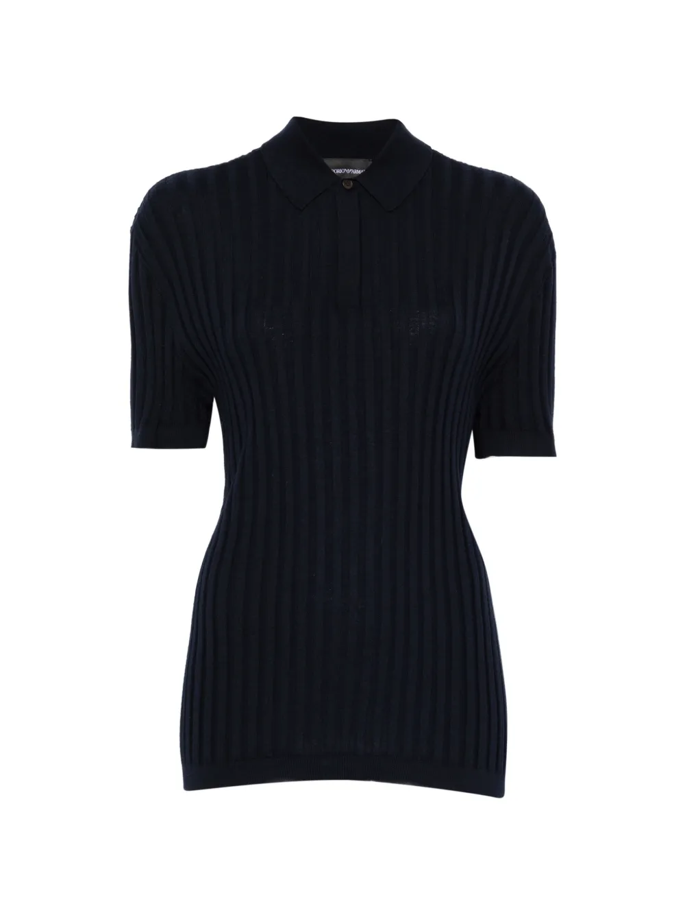 Emporio Armani Polo a coste - Blu