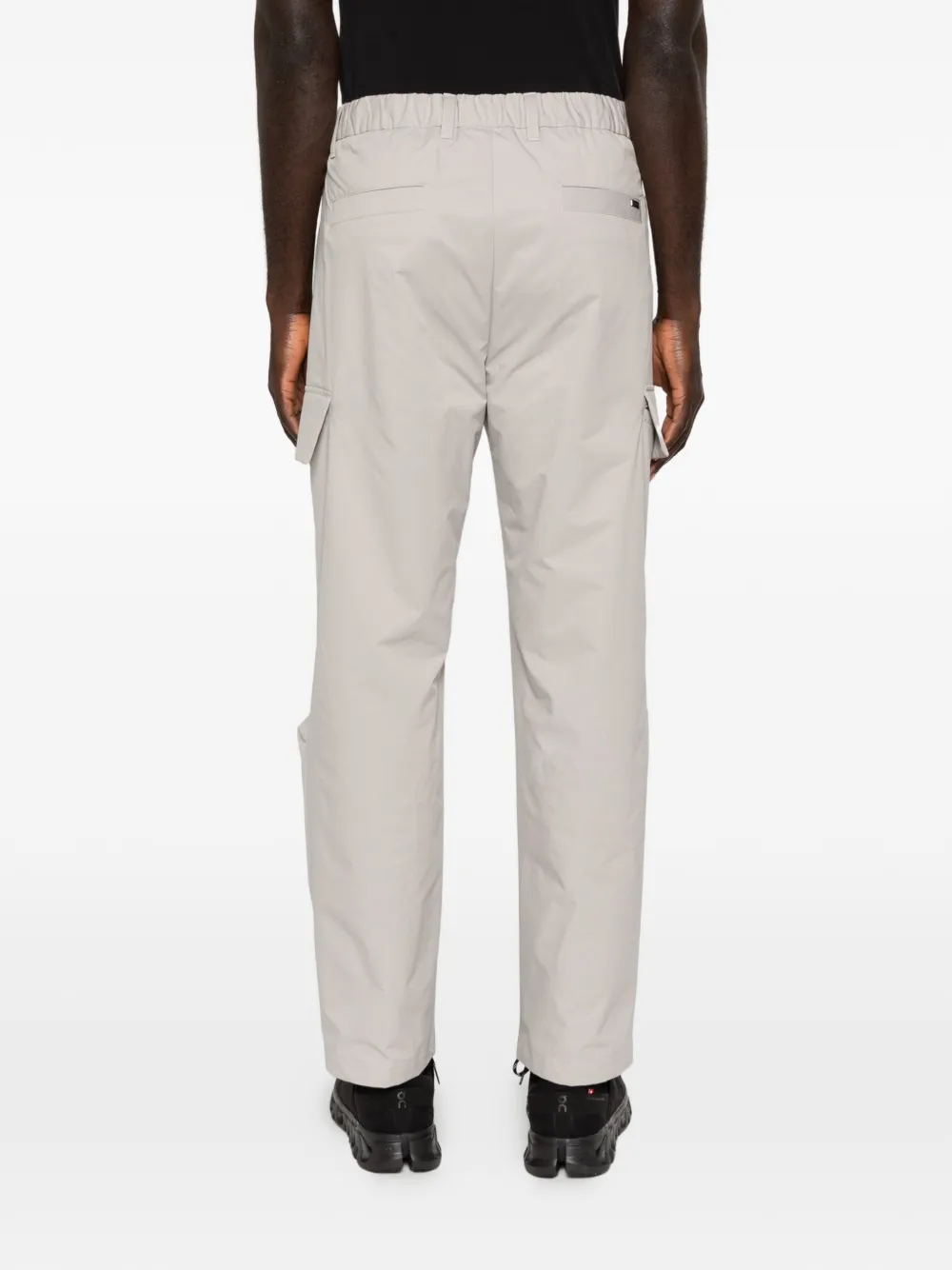 Herno Broek met elastische taille Grijs