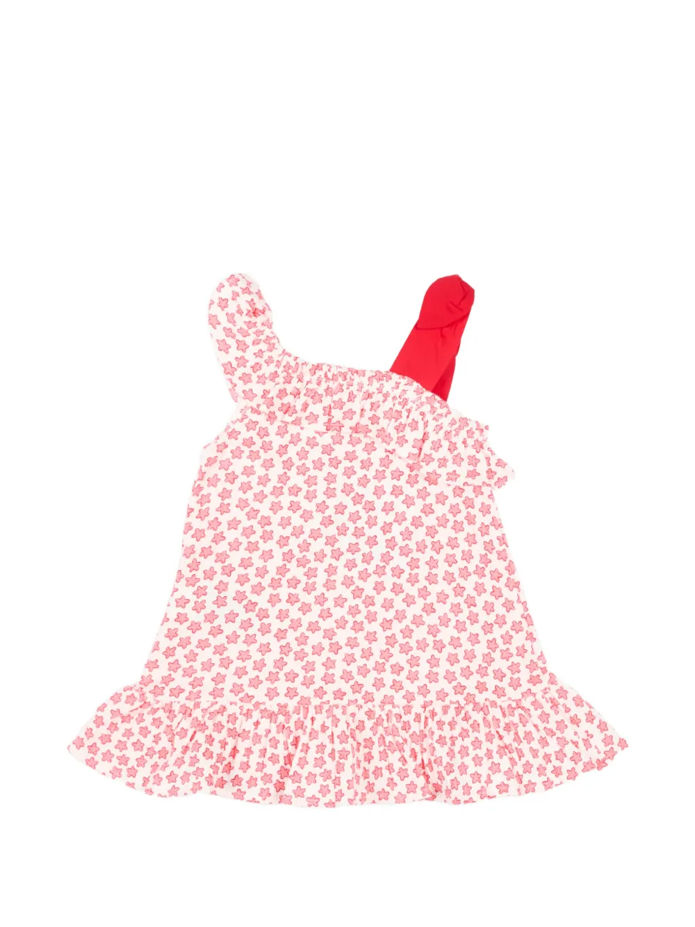 Mayoral robe courte Bambula à étoiles imprimées - Rouge
