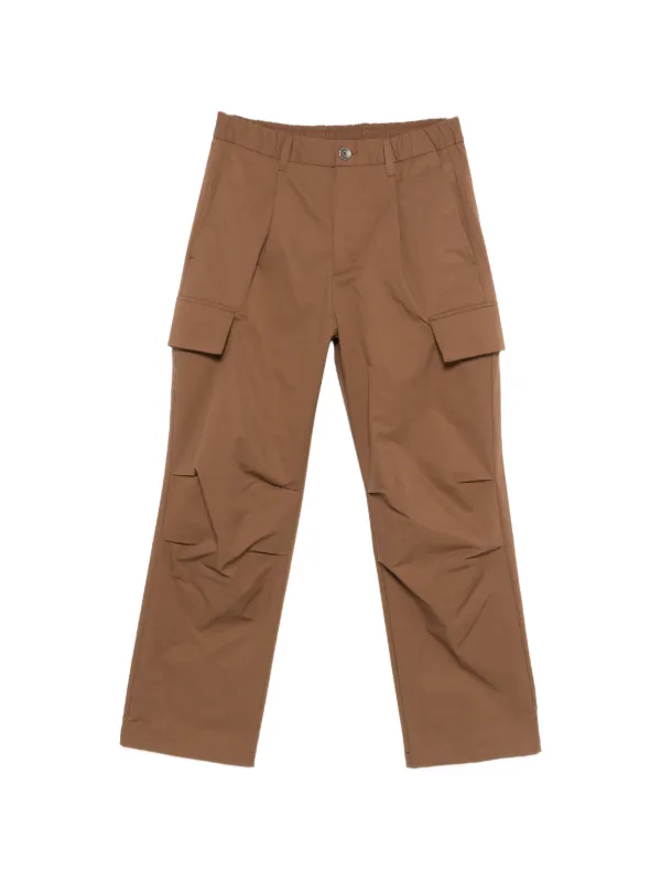 Herno Elasticated-waist Track Pants in Brown
