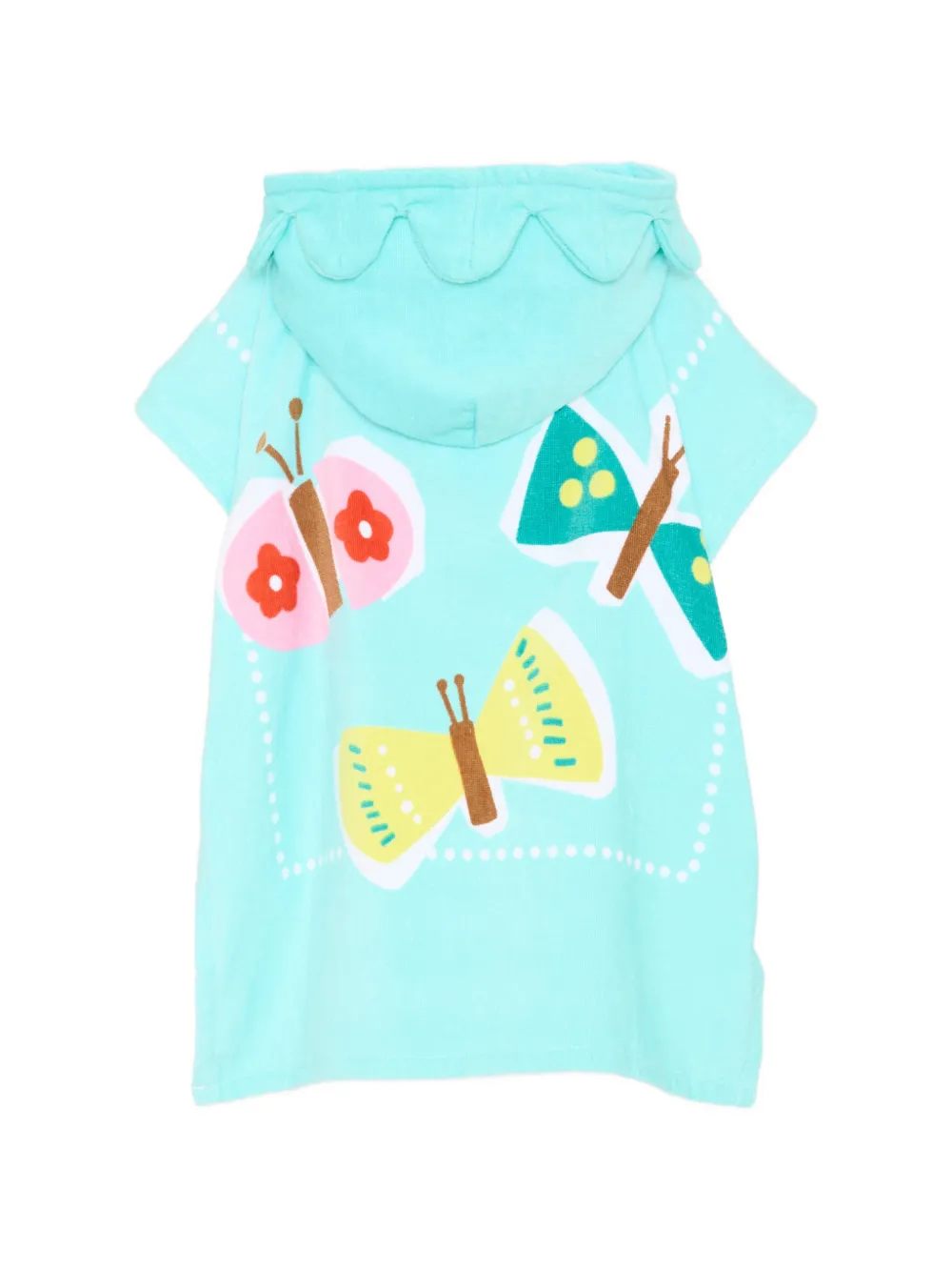 Mayoral Badjas met vlinder en capuchon Blauw