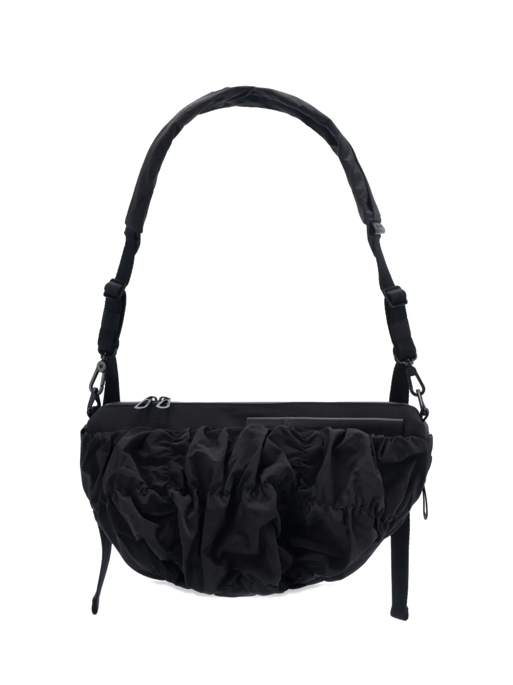 Côte&Ciel gathered otra shoulder bag - Nero