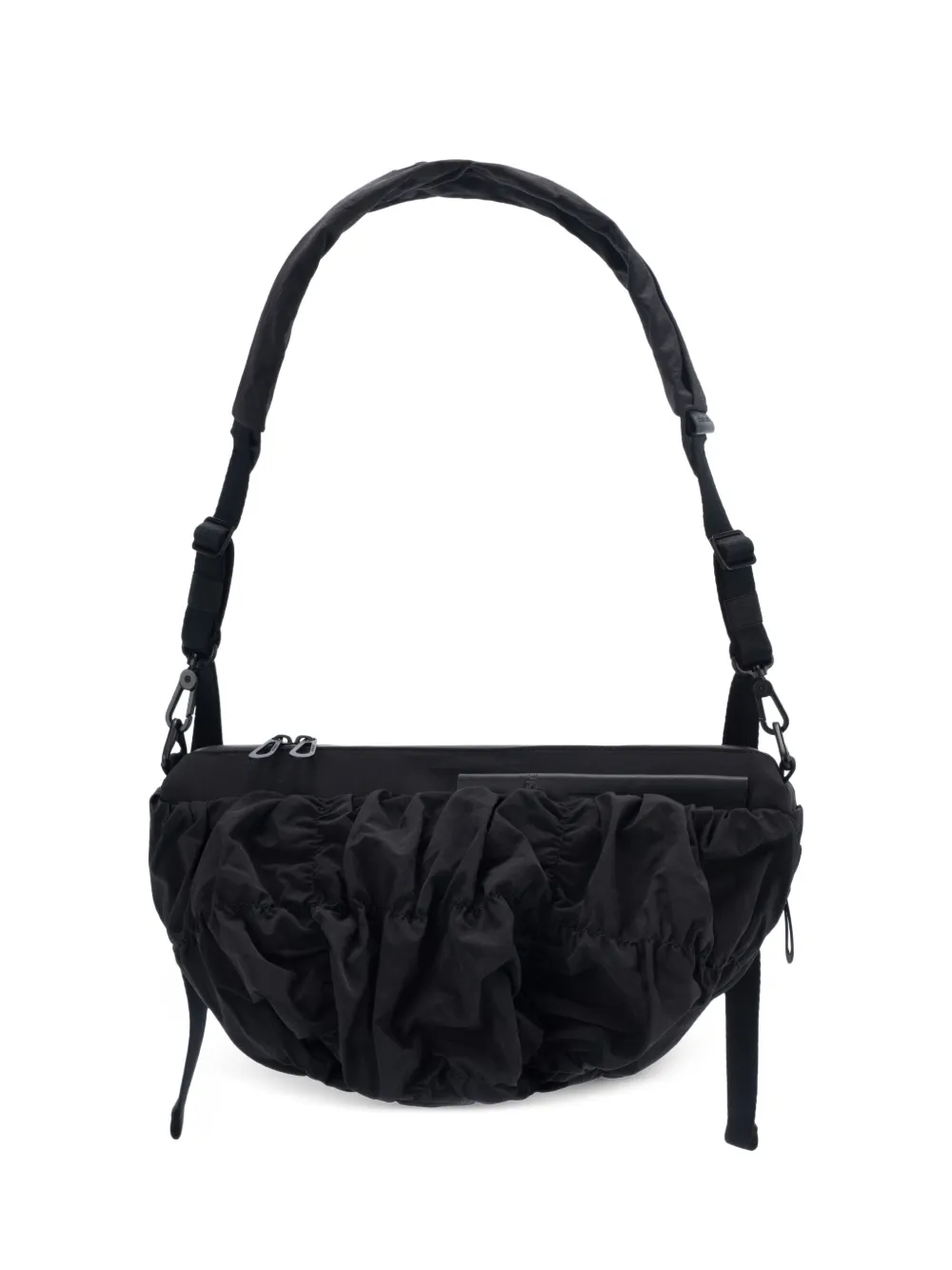 Côte&Ciel gathered otra shoulder bag - Nero