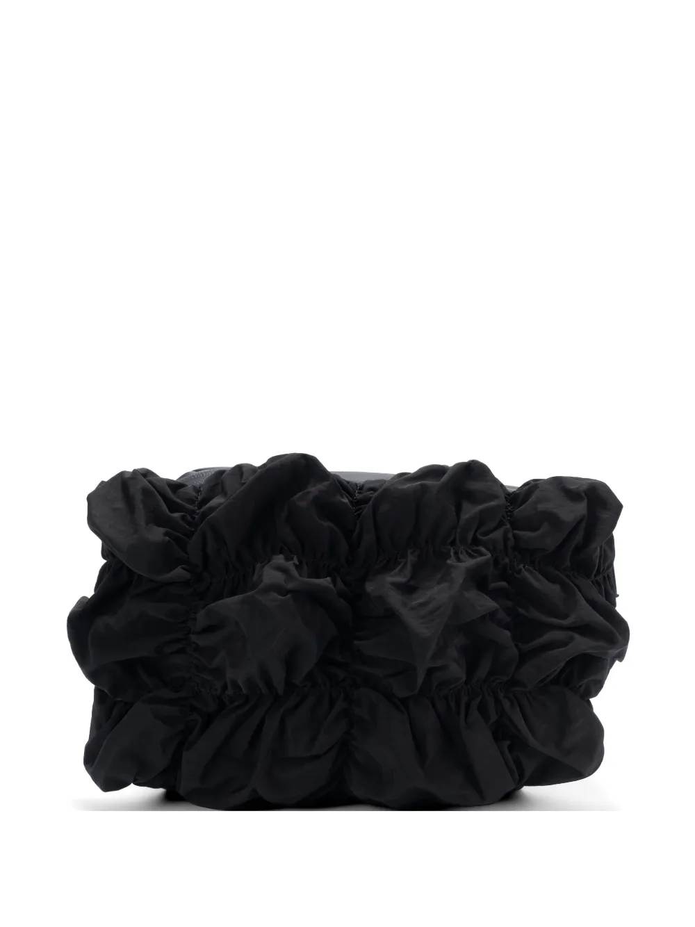 Côte&Ciel gathered neva shoulder bag - Nero