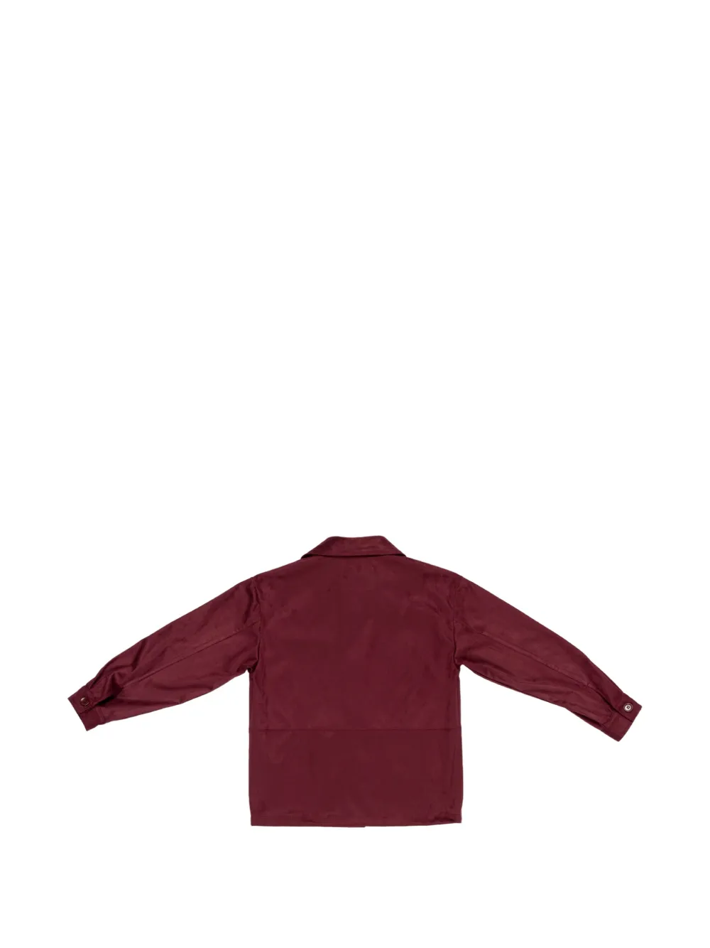 Paolo Pecora Kids Shirt met knopen Rood