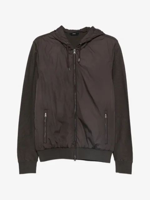 Herno zip-up hooded jacket
