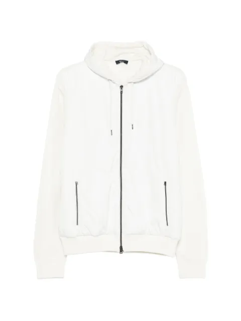 Herno hoodie con cierre