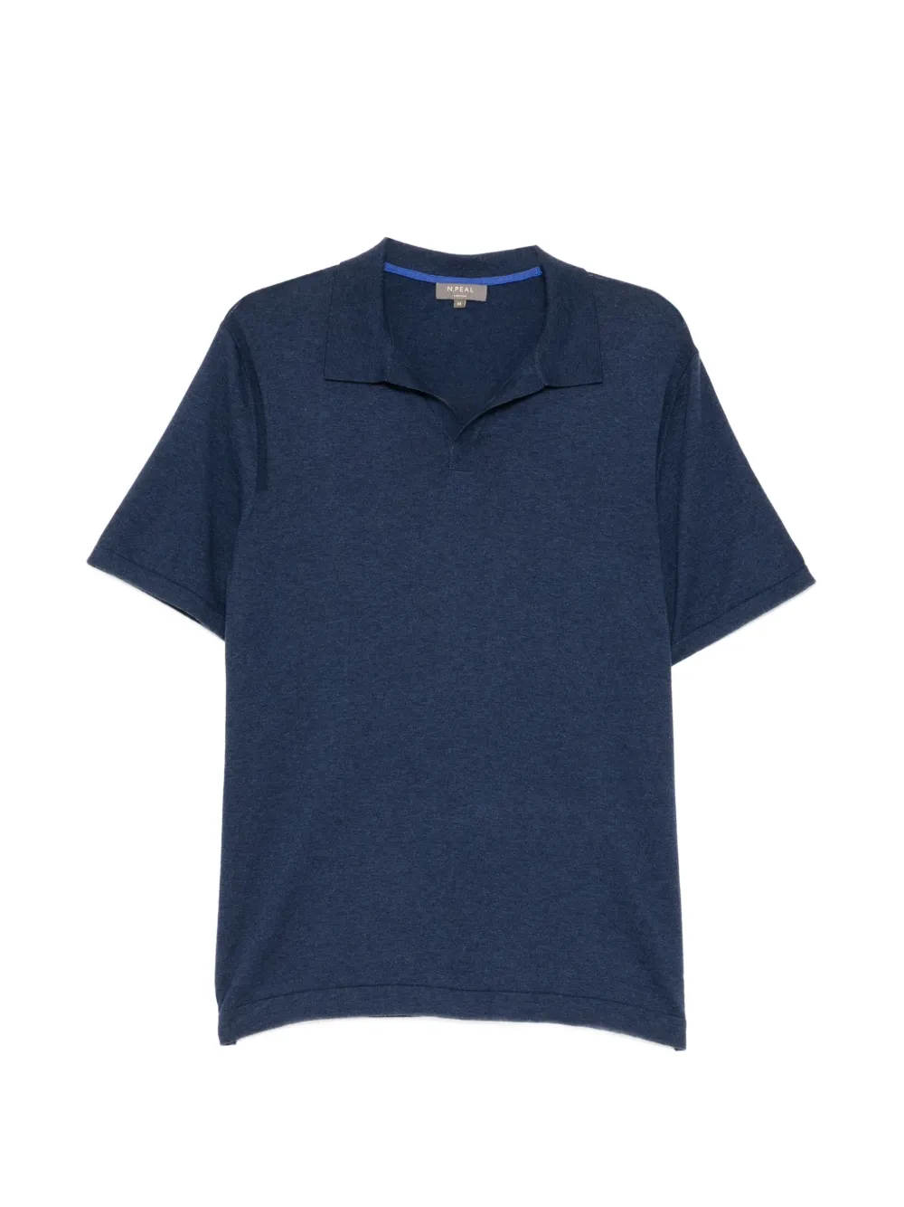 N.Peal T-shirt con colletto polo - Blu