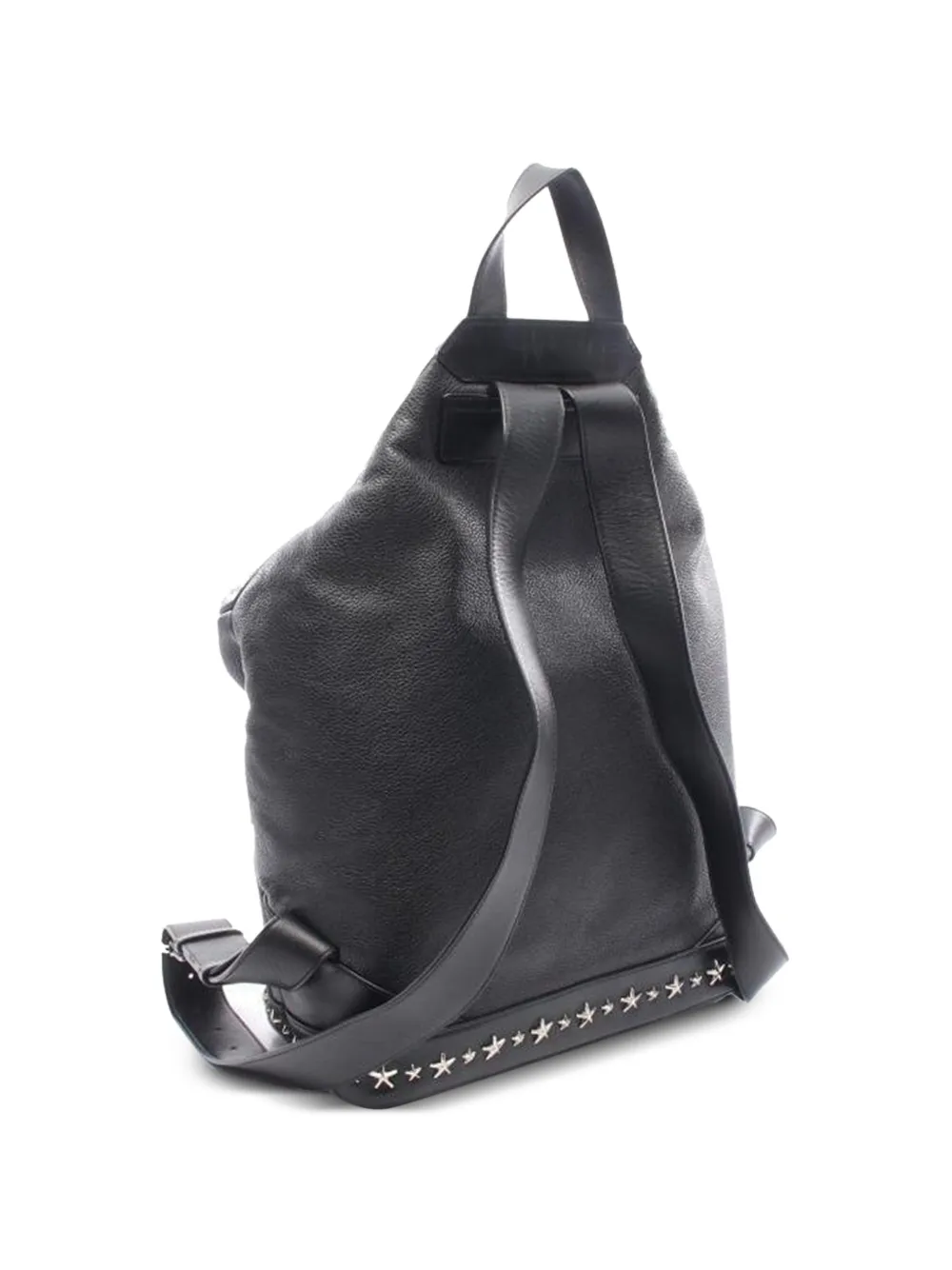  Jimmy Choo Pre-owned 2010s Fitzroy Star Studs Leather Backpack - Black 