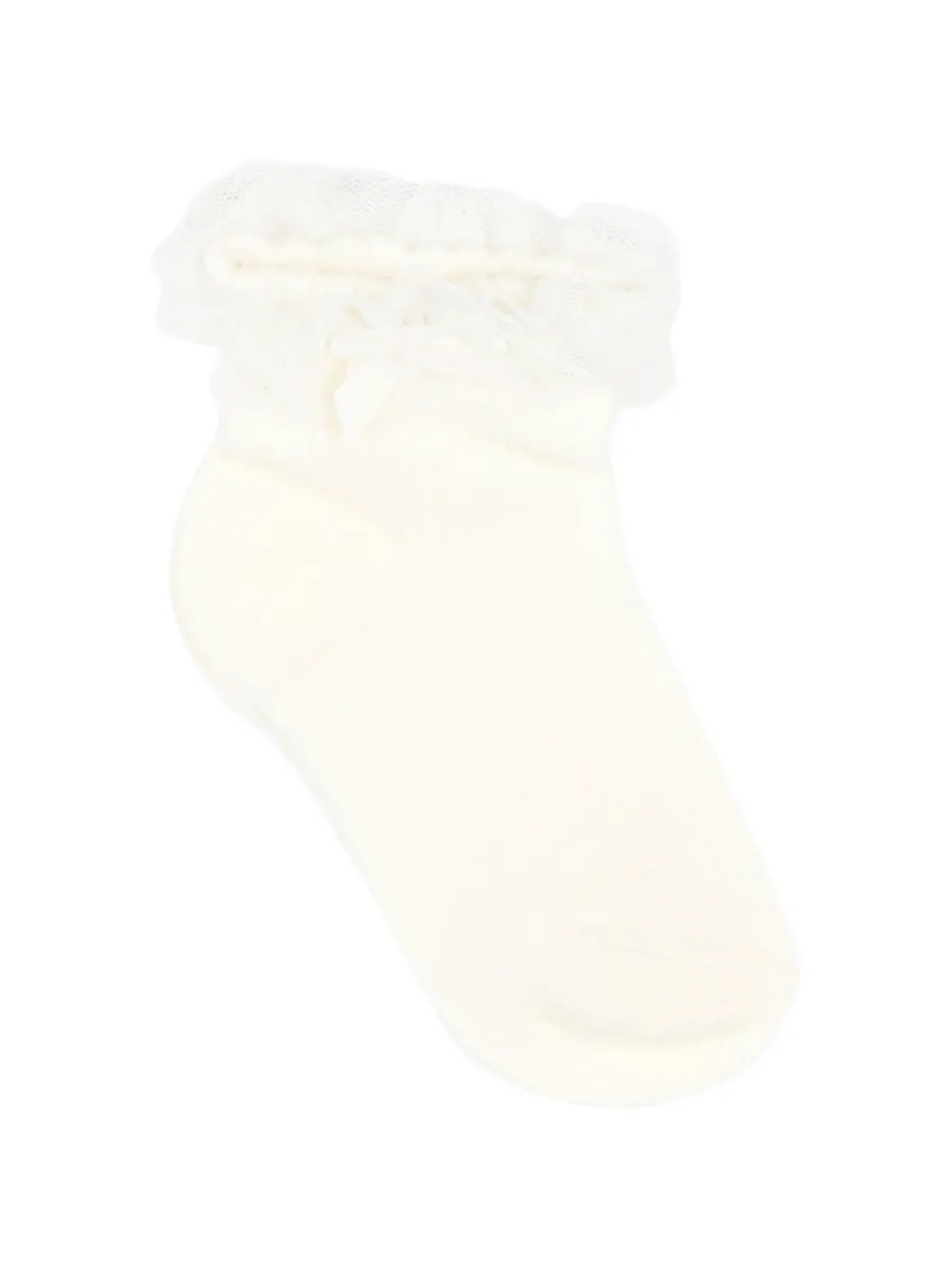 Mayoral Sokken met ruches Beige