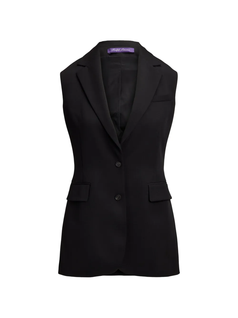 Ralph Lauren Collection Randy single-breasted gilet - Black