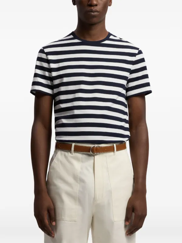 Ralph Lauren Purple Label horizontal-striped t-shirt | Blue
