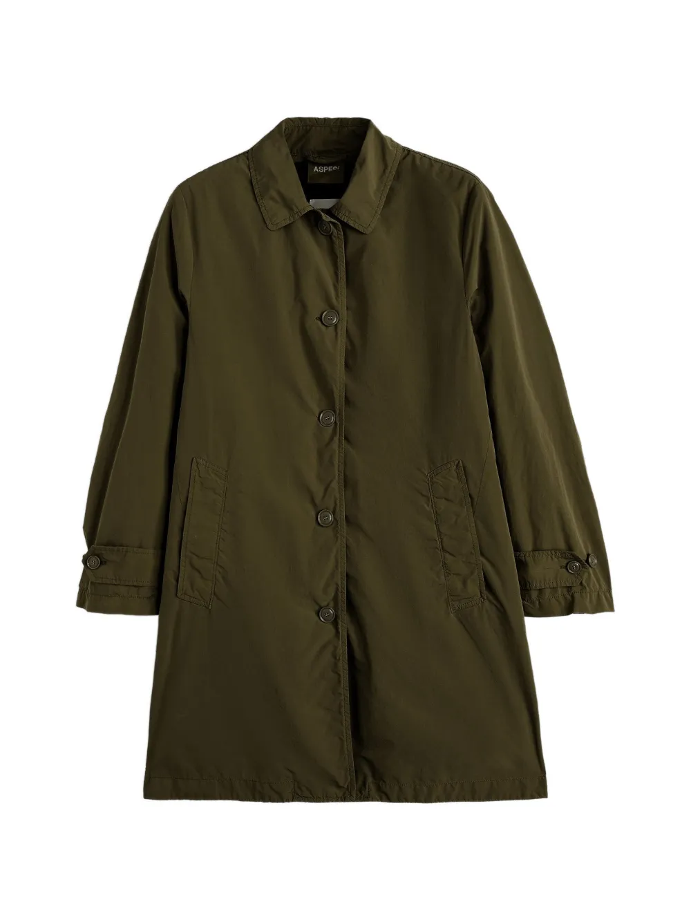 ASPESI button-up coat - Verde