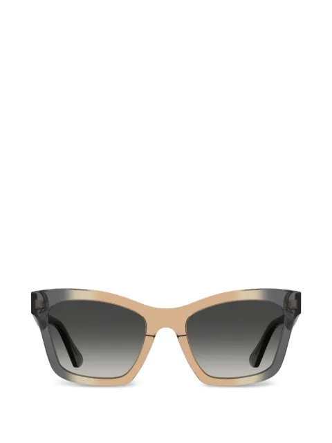 Moschino lentes de sol con letras del logo