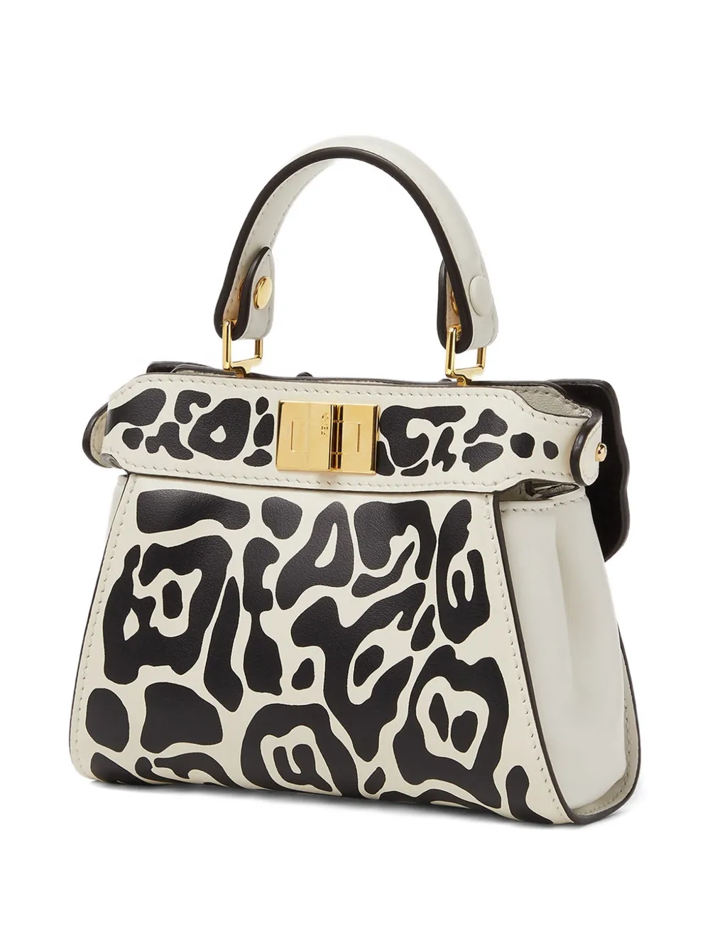 FENDI ピーカブー バタフライ ハンドバッグ ナノ | ホワイト | FARFETCH JP