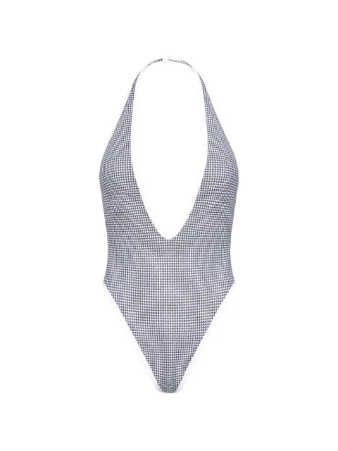 Diesel Allie-D-Core houndstooth swimsuit