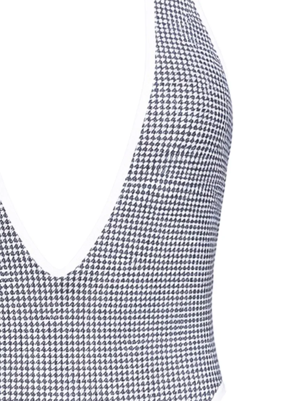  Diesel Allie-d-core Houndstooth Swimsuit - Grey 