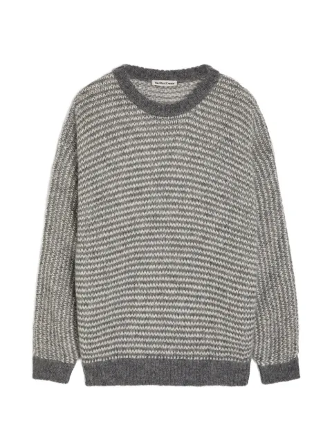 YMC striped crew-neck sweater