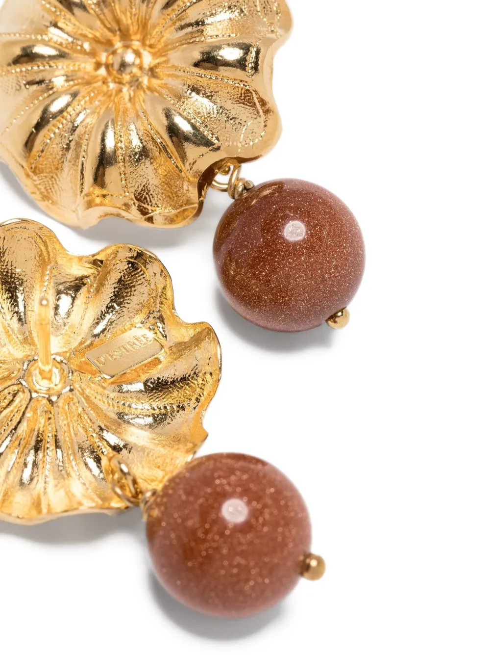  Destree Daisy Drop Earrings - Gold 
