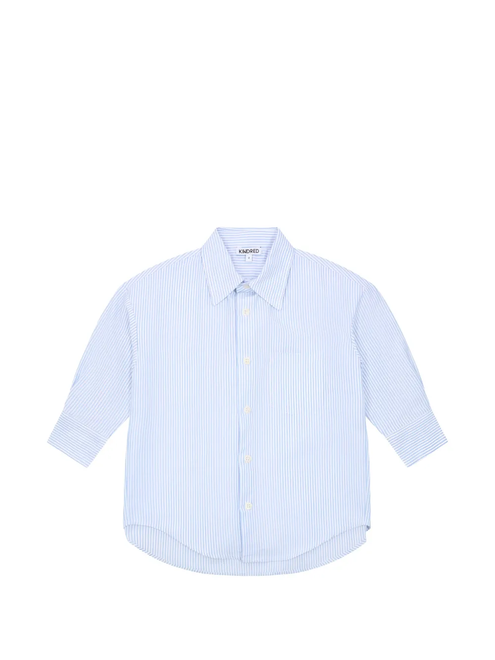 Kindred Kids' Striped Button Shirt In Blue