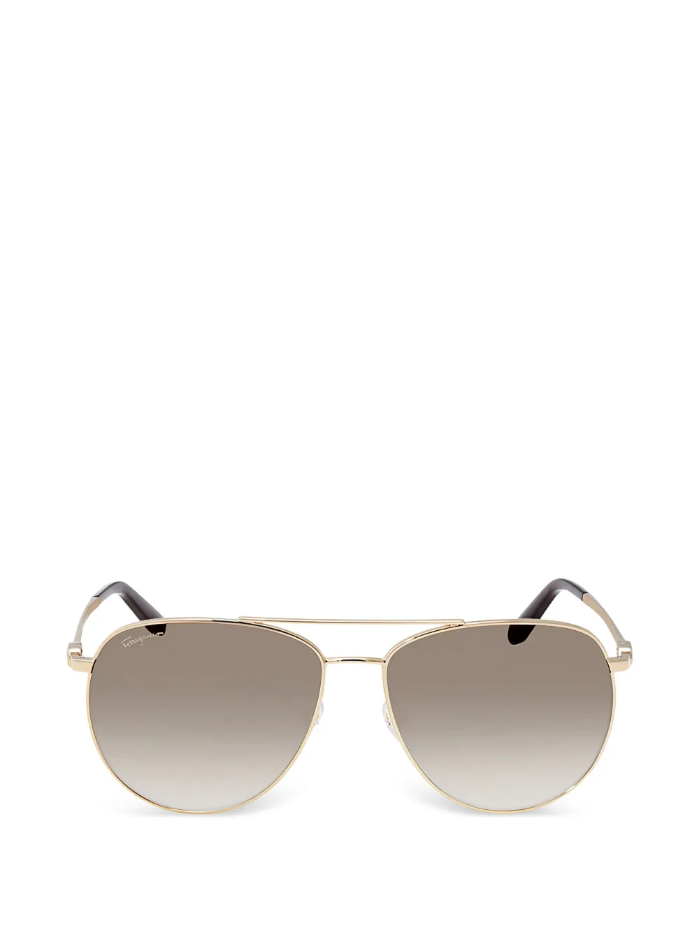 Ferragamo Eyewear pilot-frame sunglasses - Oro