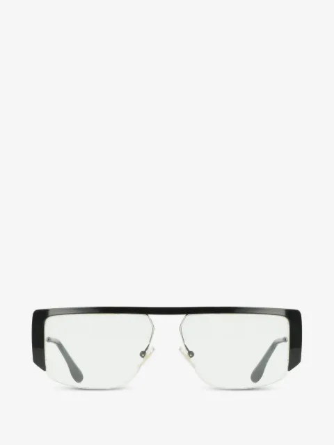 Victoria Beckham lentes de sol con armazón rectangular