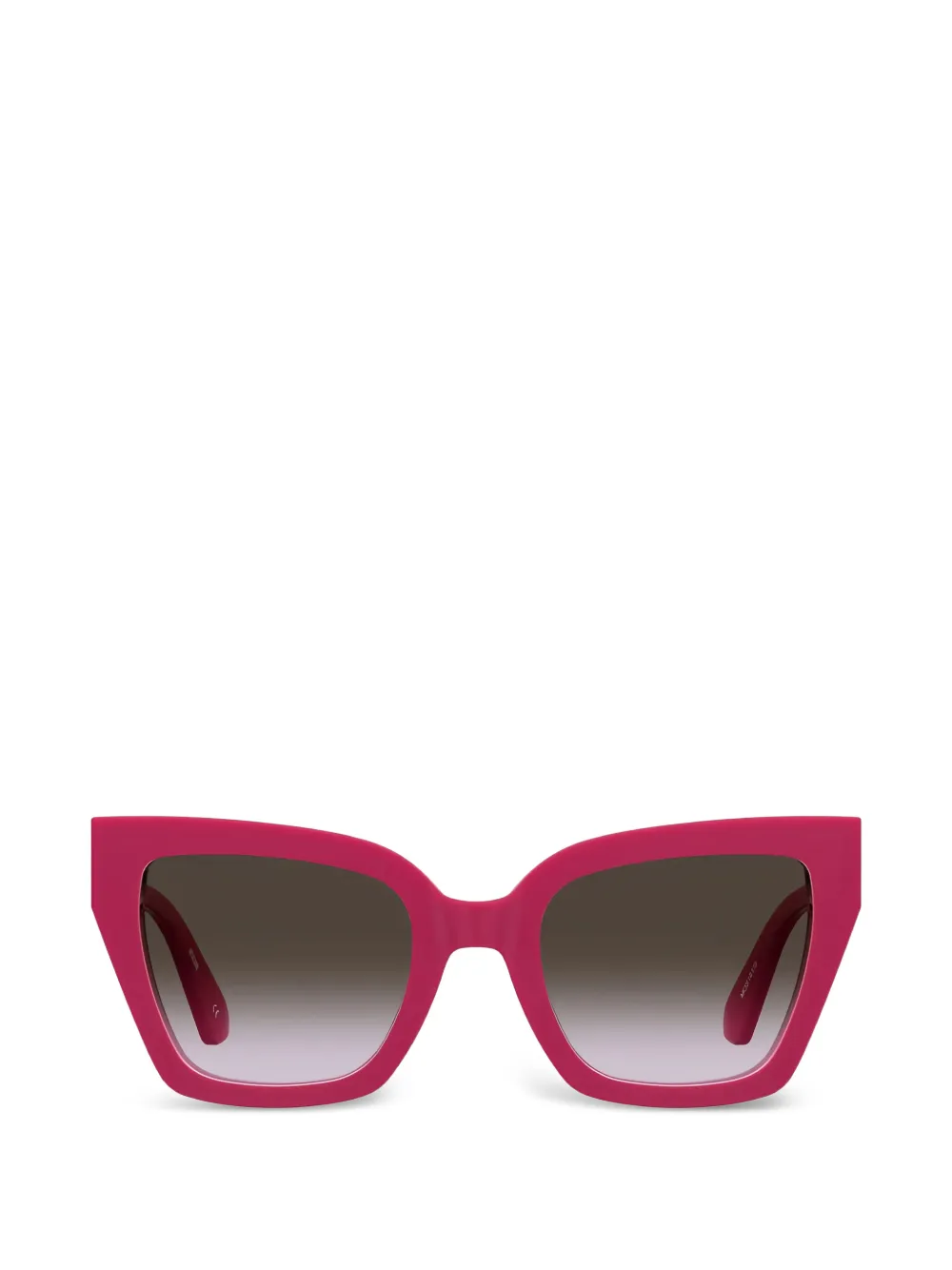Moschino Sonnenbrille mit Cat-Eye-Gestell - Rosa