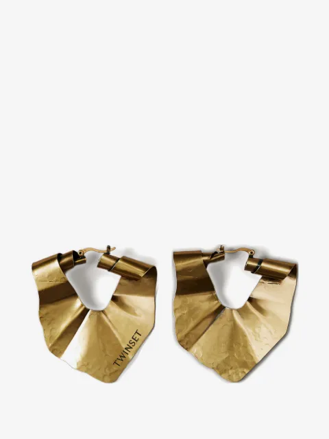 TWINSET Irregular hoop earrings