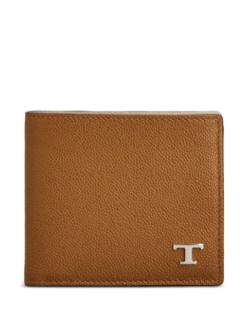 Tod's logo-plaque wallet
