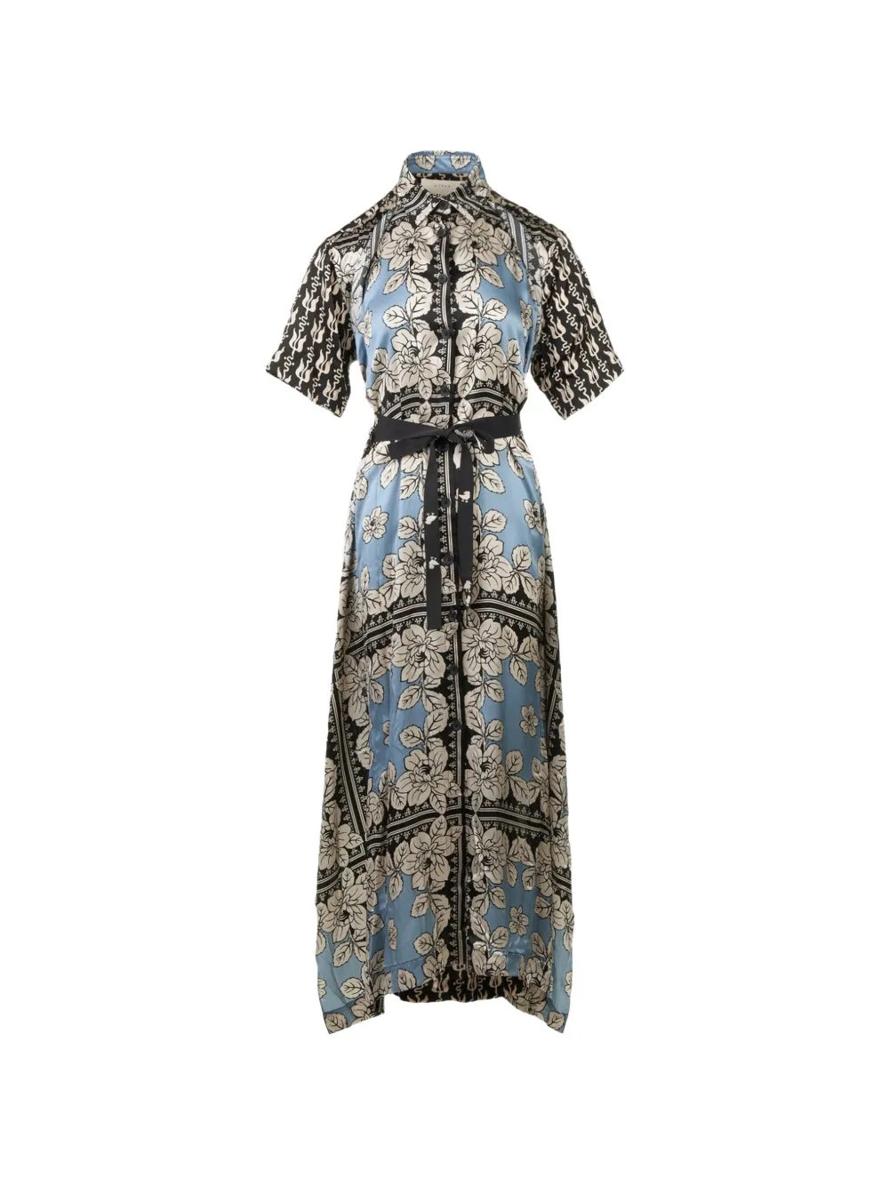 Biyan printed dress - Blu
