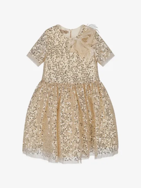 ELIE SAAB JUNIOR vestido con lentejuelas