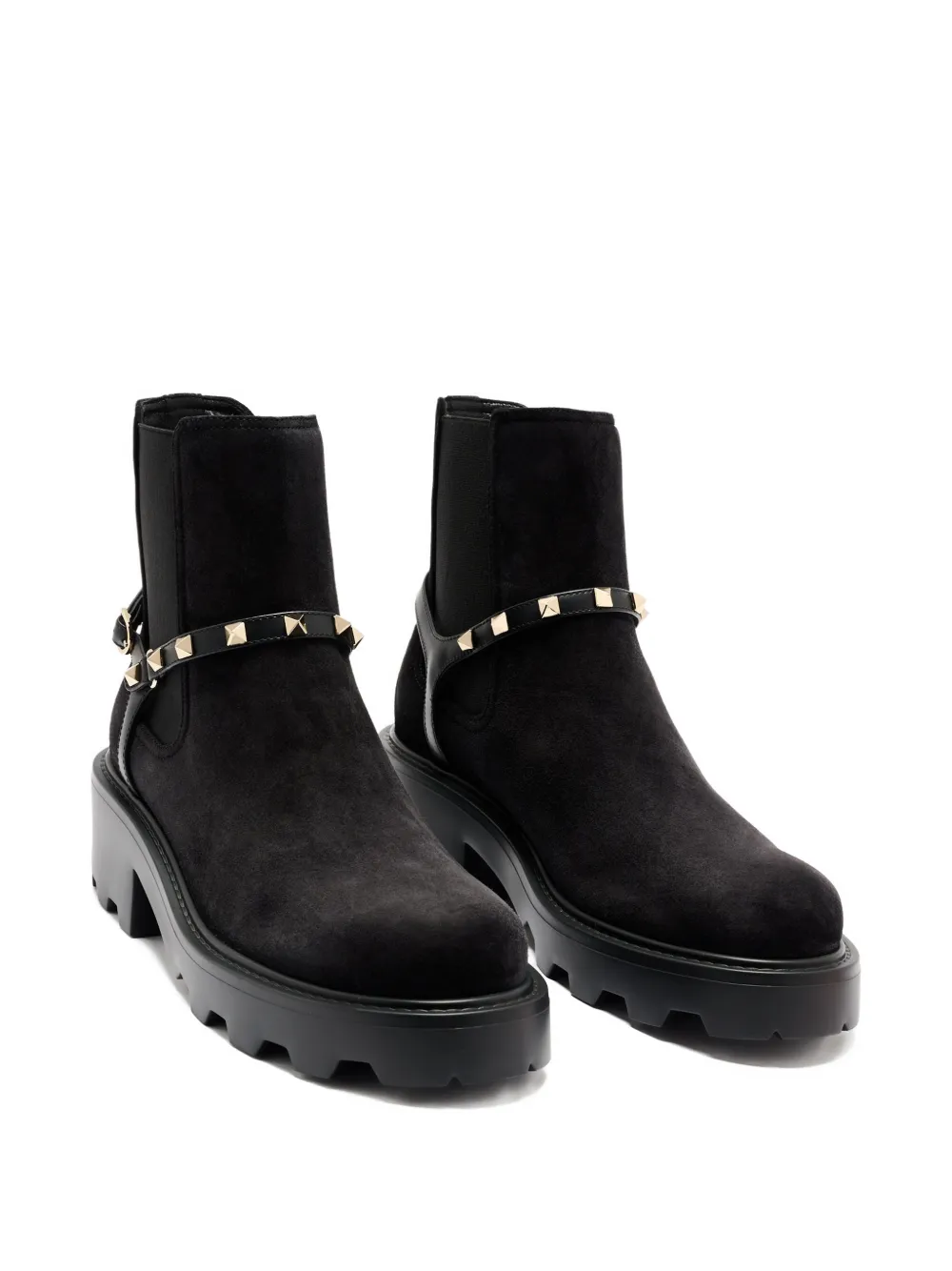 Valentino Garavani 55mm Rockstud boots Zwart
