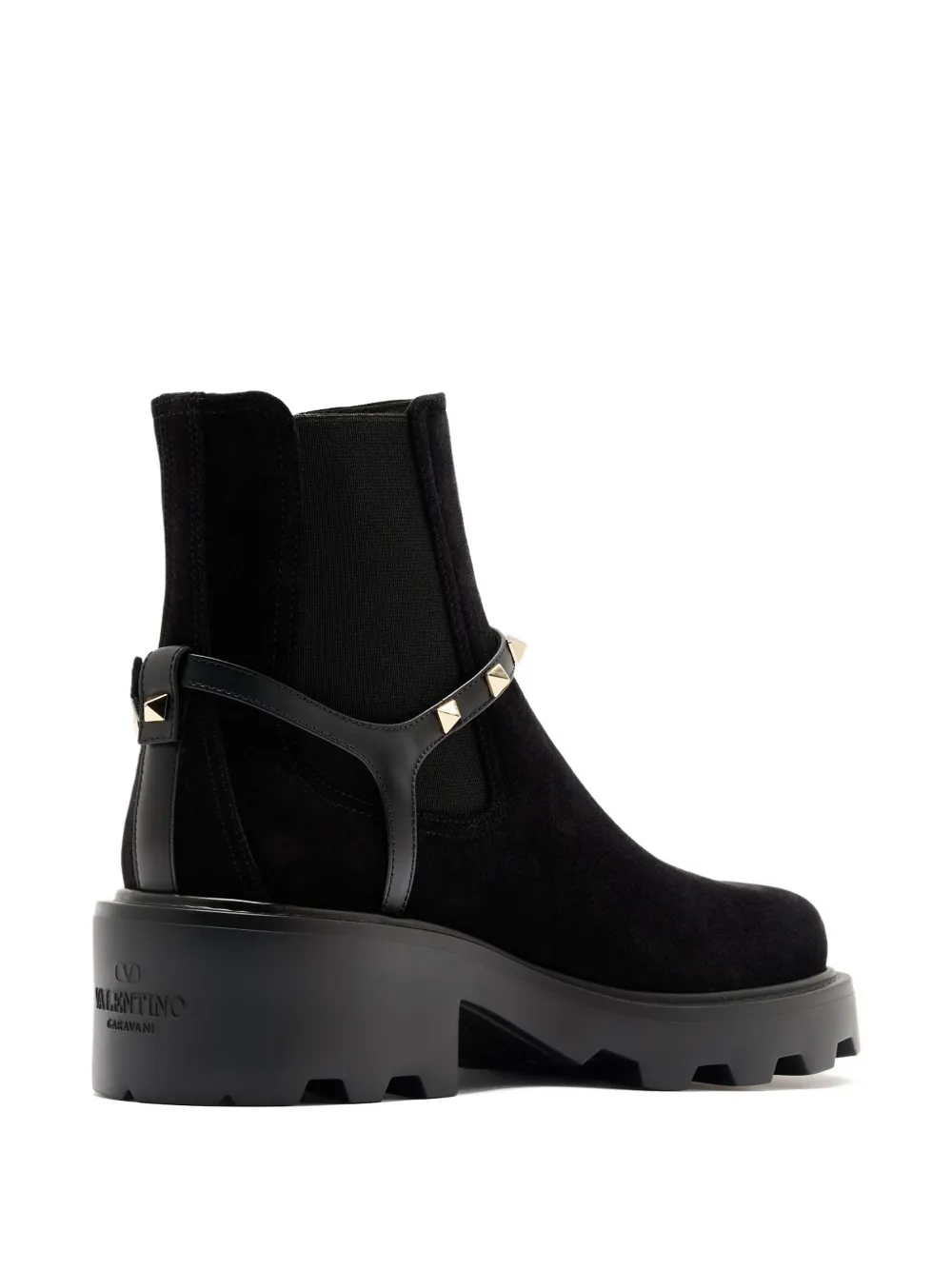 Valentino Garavani 55mm Rockstud boots Zwart
