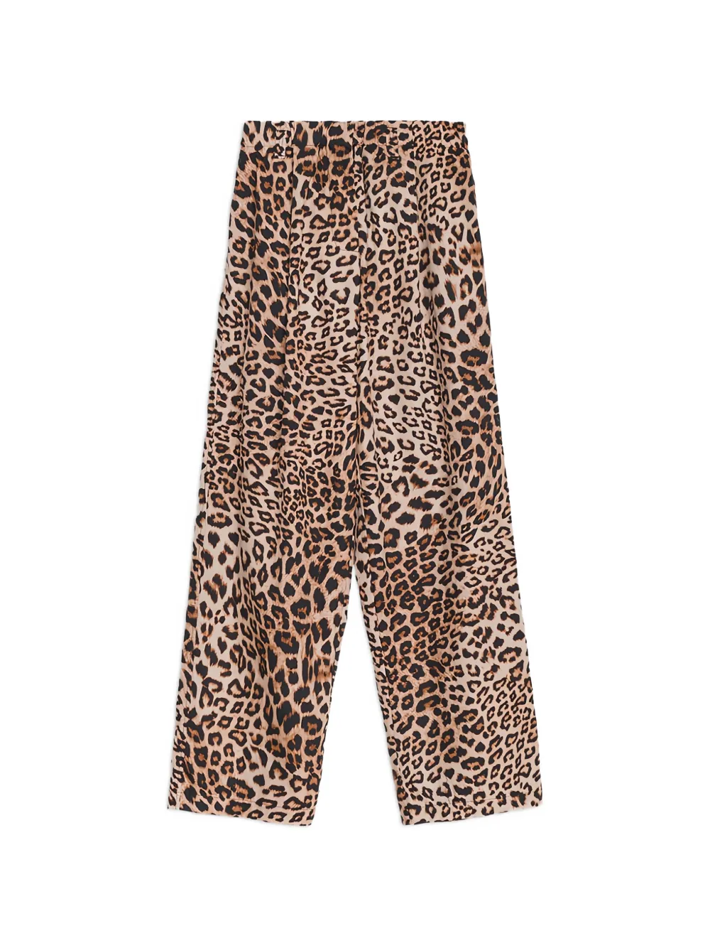 A Paper Kid leopard-print trousers - Toni neutri