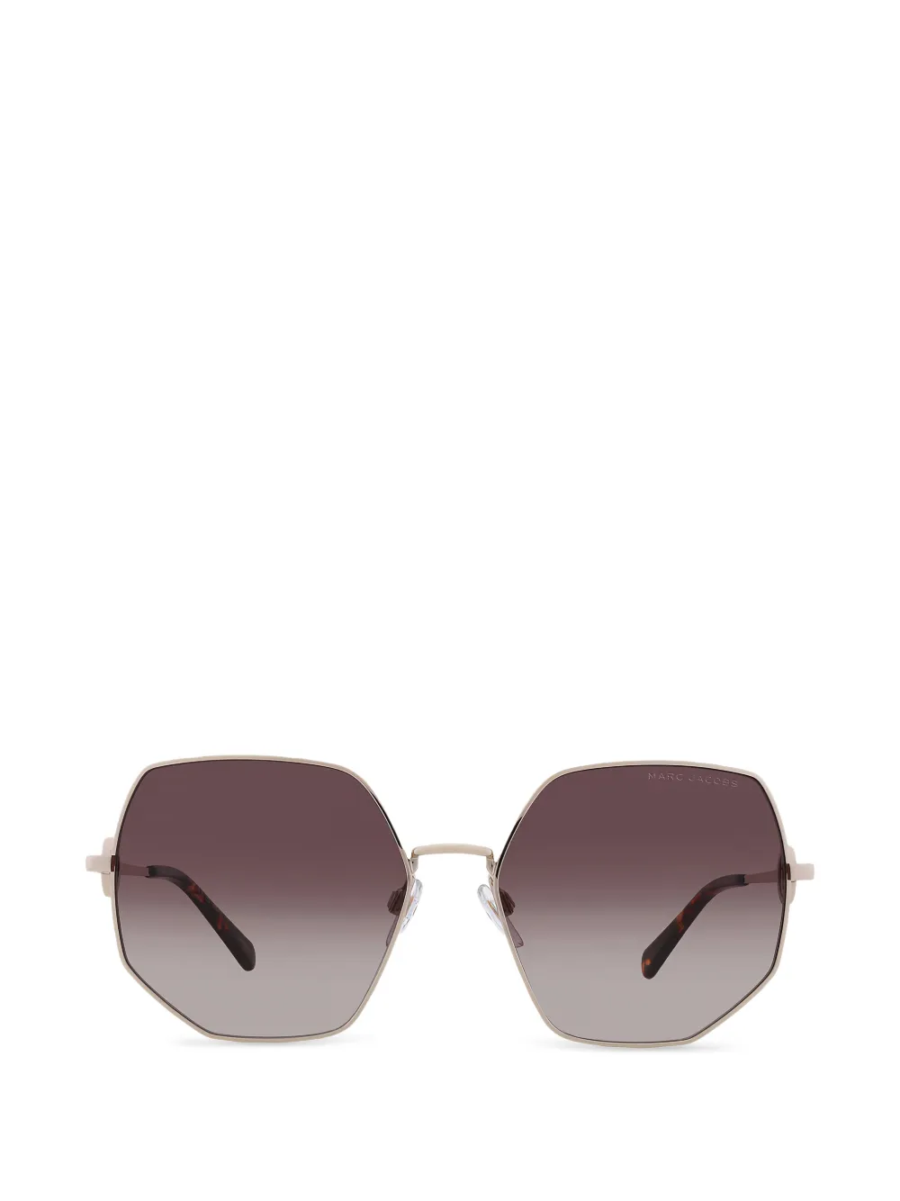 Marc Jacobs geometric-frame sunglasses - Oro