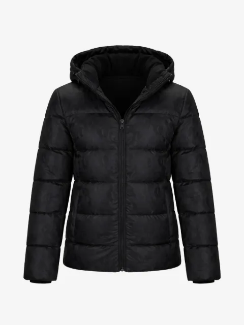 Calvin Klein Kids black puffer jacket