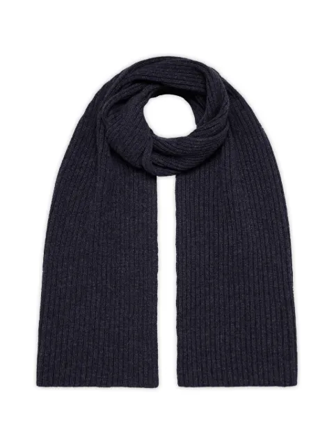 N.Peal ribbed cashmere scarf