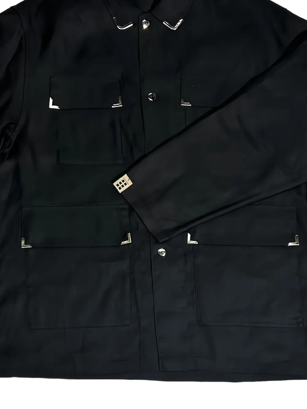  Romeo Hunte Black Military Jacket 