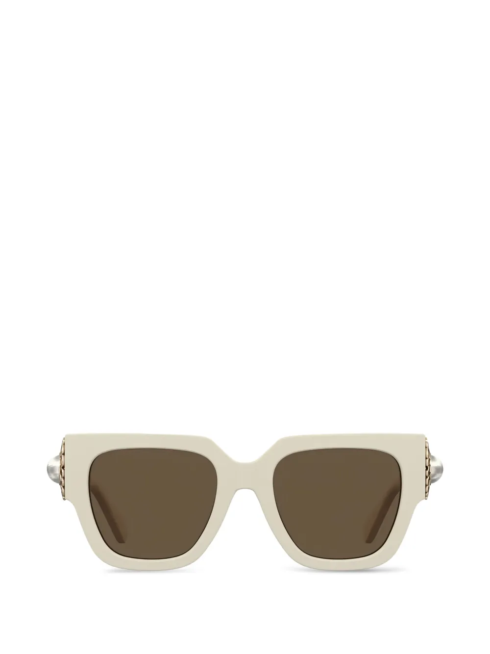 Moschino square-frame sunglasses – Neutrals
