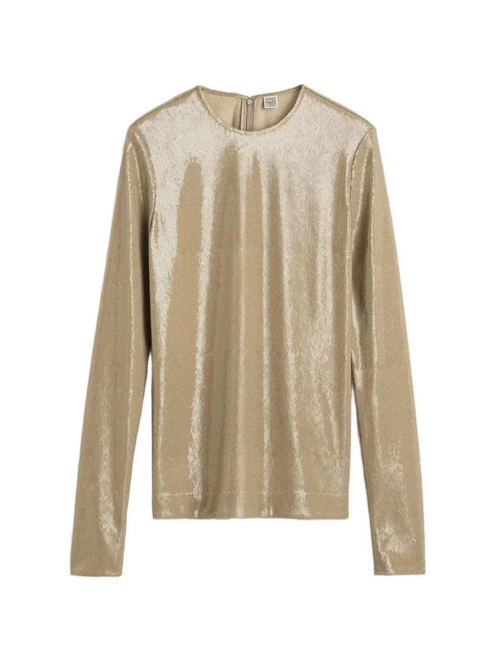 TOTEME sequin T-shirt - Oro