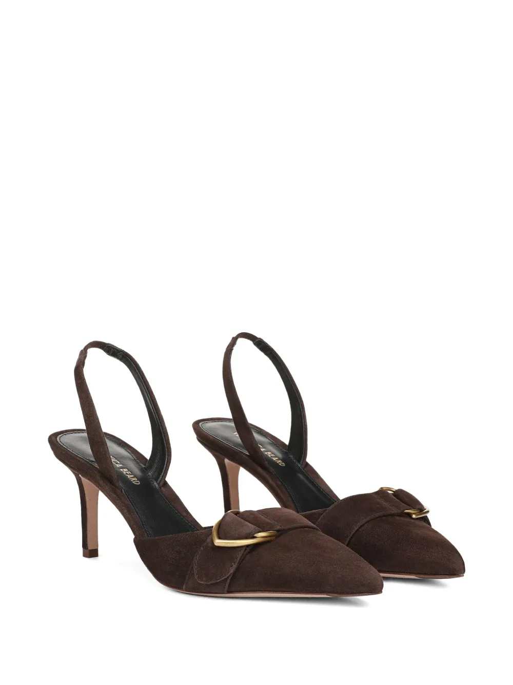 Veronica Beard Pumps met gespbandje Bruin