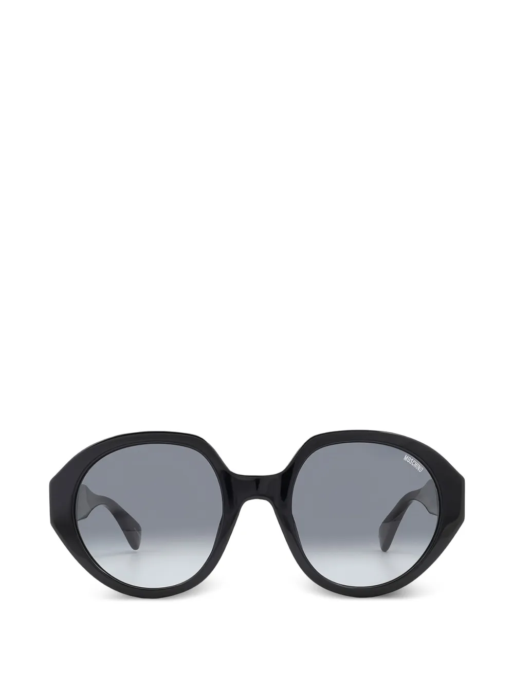 Moschino oval-frame sunglasses - Nero